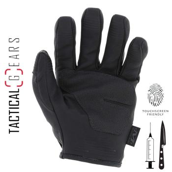 MECHANIX WEAR NEEDLESTICK LE DURAHIDE LEDER HANDSCHUH SCHWARZ